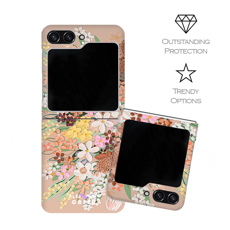 Chai Latte | Alex Mason Collab Samsung Flip Phone Case