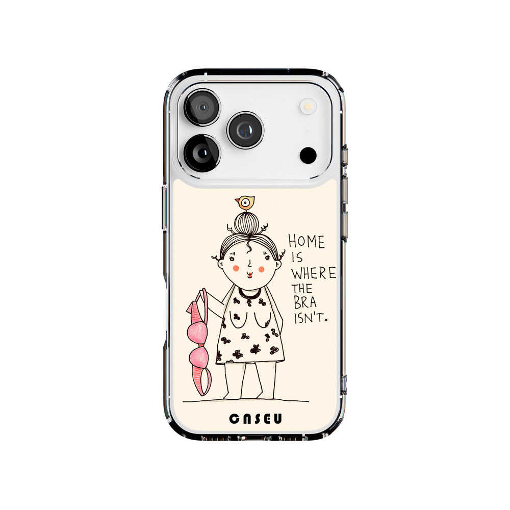 Without Bra | iPhone Tough Case | Design by Veronika