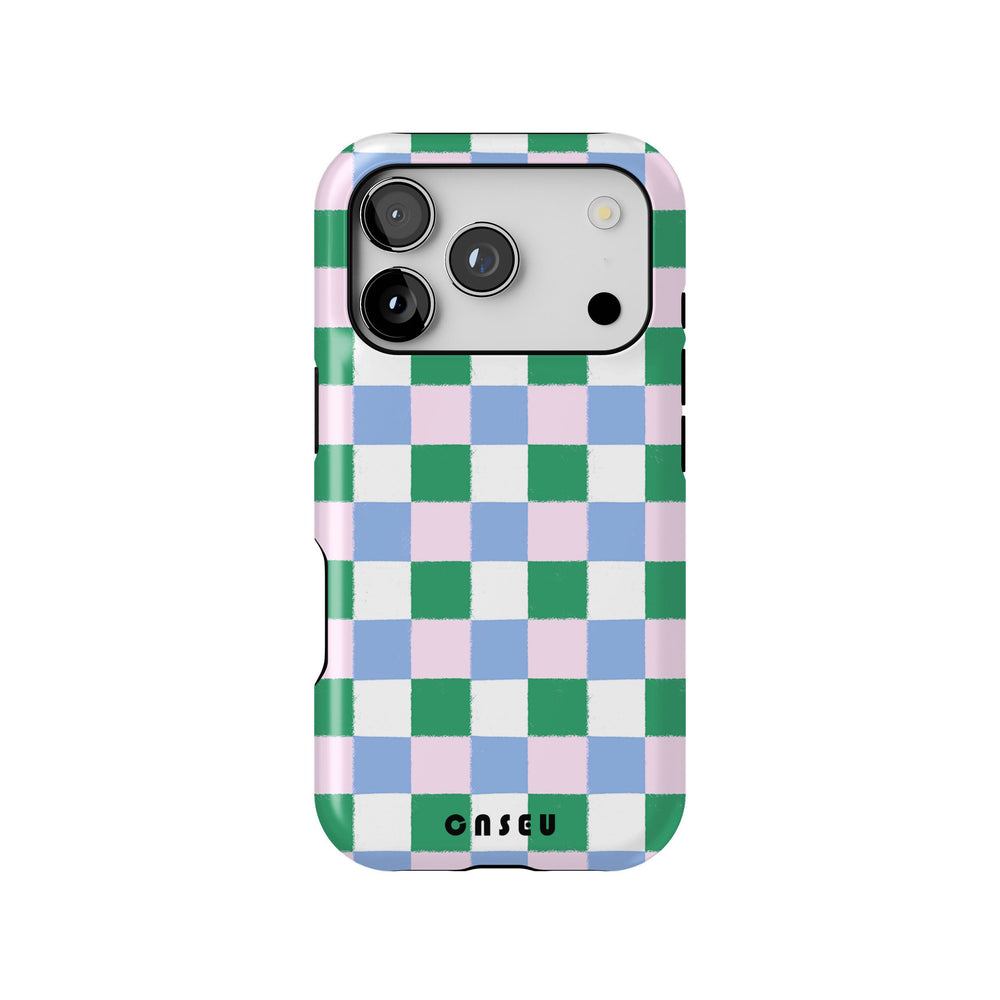 Rustic Grid | Melissa Donne Artist Collab iPhone Case