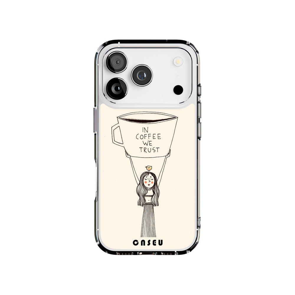 Coffee Trust | iPhone Tough Case | Design by Veronika