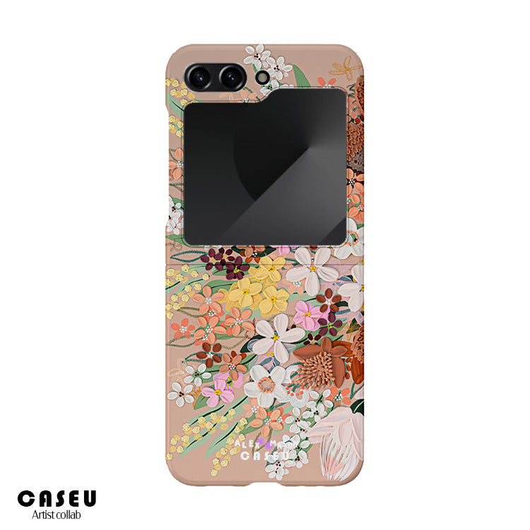Chai Latte | Alex Mason Collab Samsung Flip Phone Case
