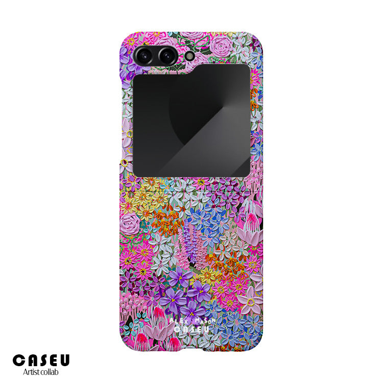 Good Luck, babe! | Alex Mason Collab Samsung Flip Phone Case