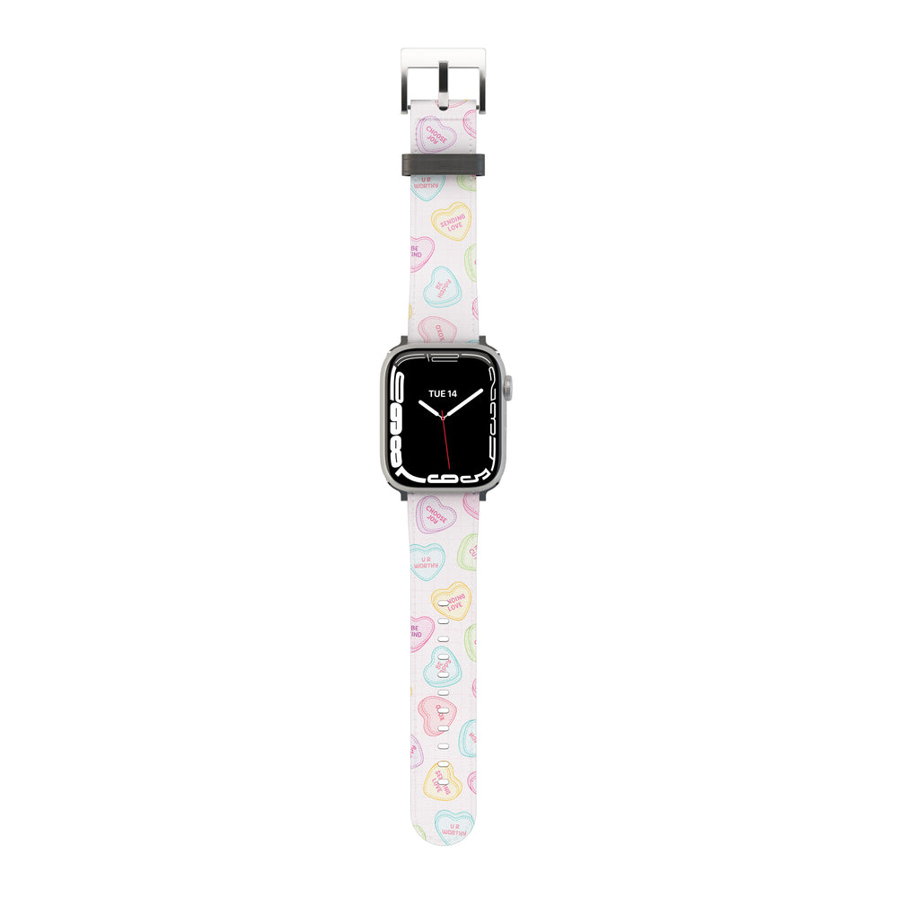 Happy Hearts | The Rosy Redhead Artist Collab Apple Watch Band