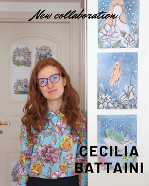 Love-story | Cecilia Battaini Artist Collab AirPods Max Cover