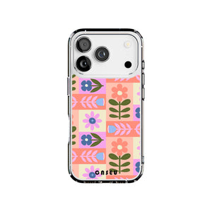 Floral Grid | Melissa Donne Artist Collab iPhone Case