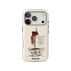 Coffee Lover | iPhone Tough Case | Design by Veronika