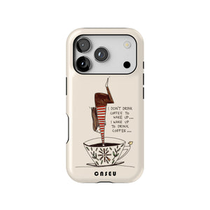 Coffee Lover | iPhone Tough Case | Design by Veronika