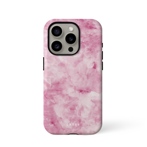 Blush Blossom | Soft Pink Marble Phone Case