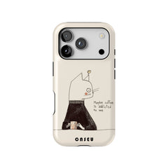 Coffee Cat | iPhone Tough Case | Design by Veronika