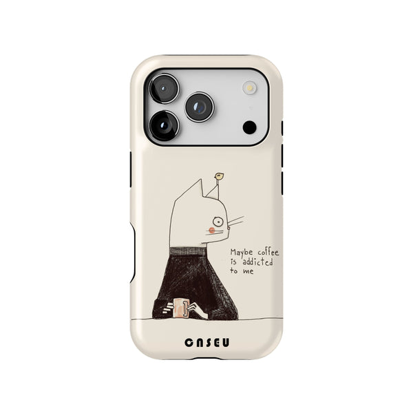 Coffee Cat | iPhone Tough Case | Design by Veronika