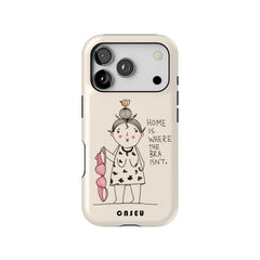 Without Bra | iPhone Tough Case | Design by Veronika