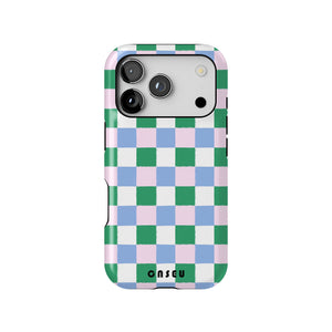 Rustic Grid | Melissa Donne Artist Collab iPhone Case