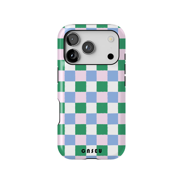 Rustic Grid | Melissa Donne Artist Collab iPhone Case