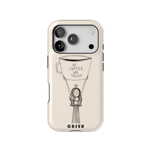 Coffee Trust | iPhone Tough Case | Design by Veronika