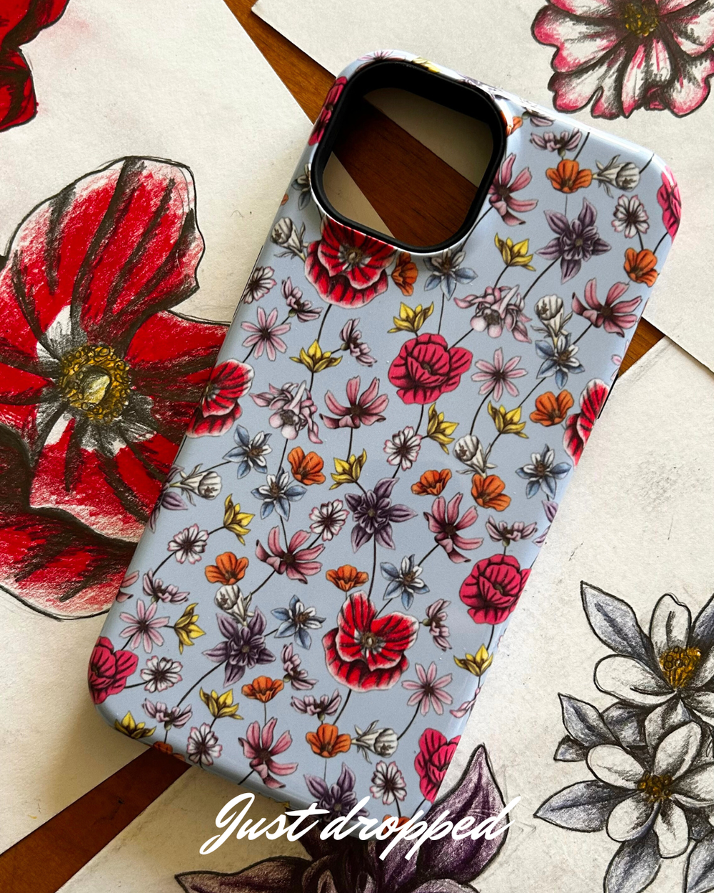 Exploring-the-Garden | Cecilia Battaini Artist Collab iPhone Case