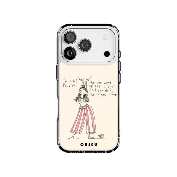 I’m Rich | iPhone Tough Case | Design by Veronika