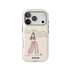 I’m Rich | iPhone Tough Case | Design by Veronika
