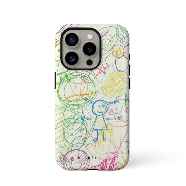 Colorful Doodle Art Phone Case