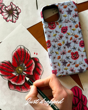 Exploring-the-Garden | Cecilia Battaini Artist Collab iPhone Case