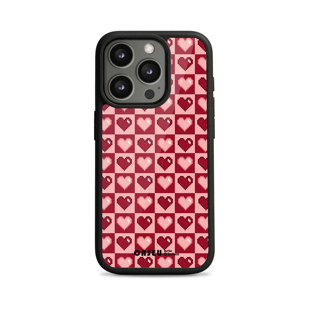 Heart Pixel  | Artelarium Artist Collab iPhone Case