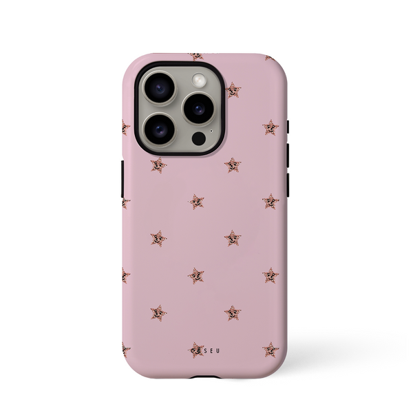 Blush Pink Starry Elegance Phone Case