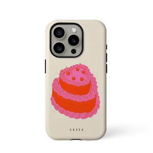 Cherry Cake Charm Phone Case