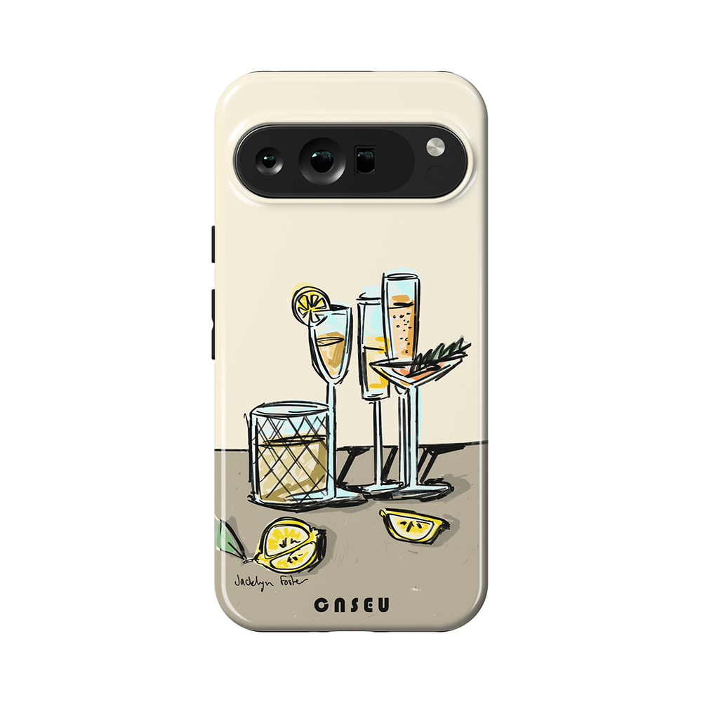 Cocktail Hour | Google Pixel Case | Design by Jacklyn Foster