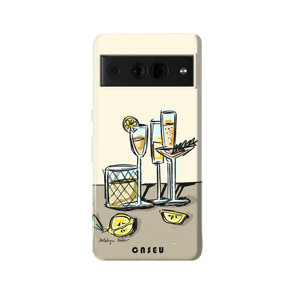 Cocktail Hour | Google Pixel Case | Design by Jacklyn Foster
