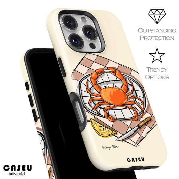 Crab | Google Pixel Case | Design by Jacklyn Foster