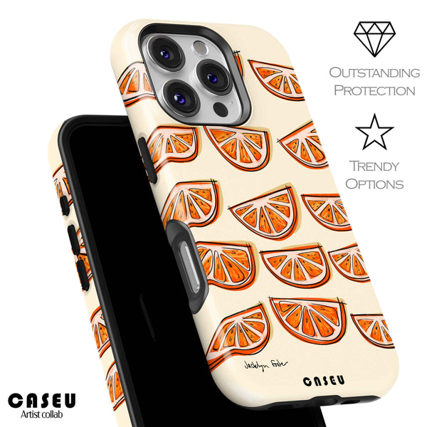 Orange Citrus | Samsung Case | Design by Jacklyn Foster