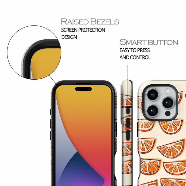 Orange Citrus | Google Pixel Case | Design by Jacklyn Foster