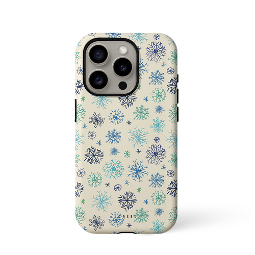 Frosted Snowflake Bliss Phone Case