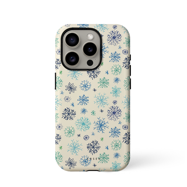 Frosted Snowflake Bliss Phone Case