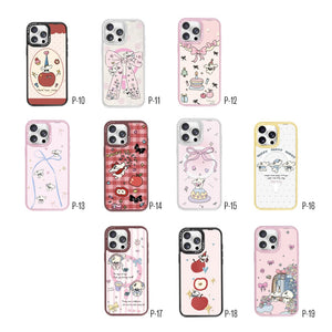 Puppy & Bow Series iPhone Back Cover