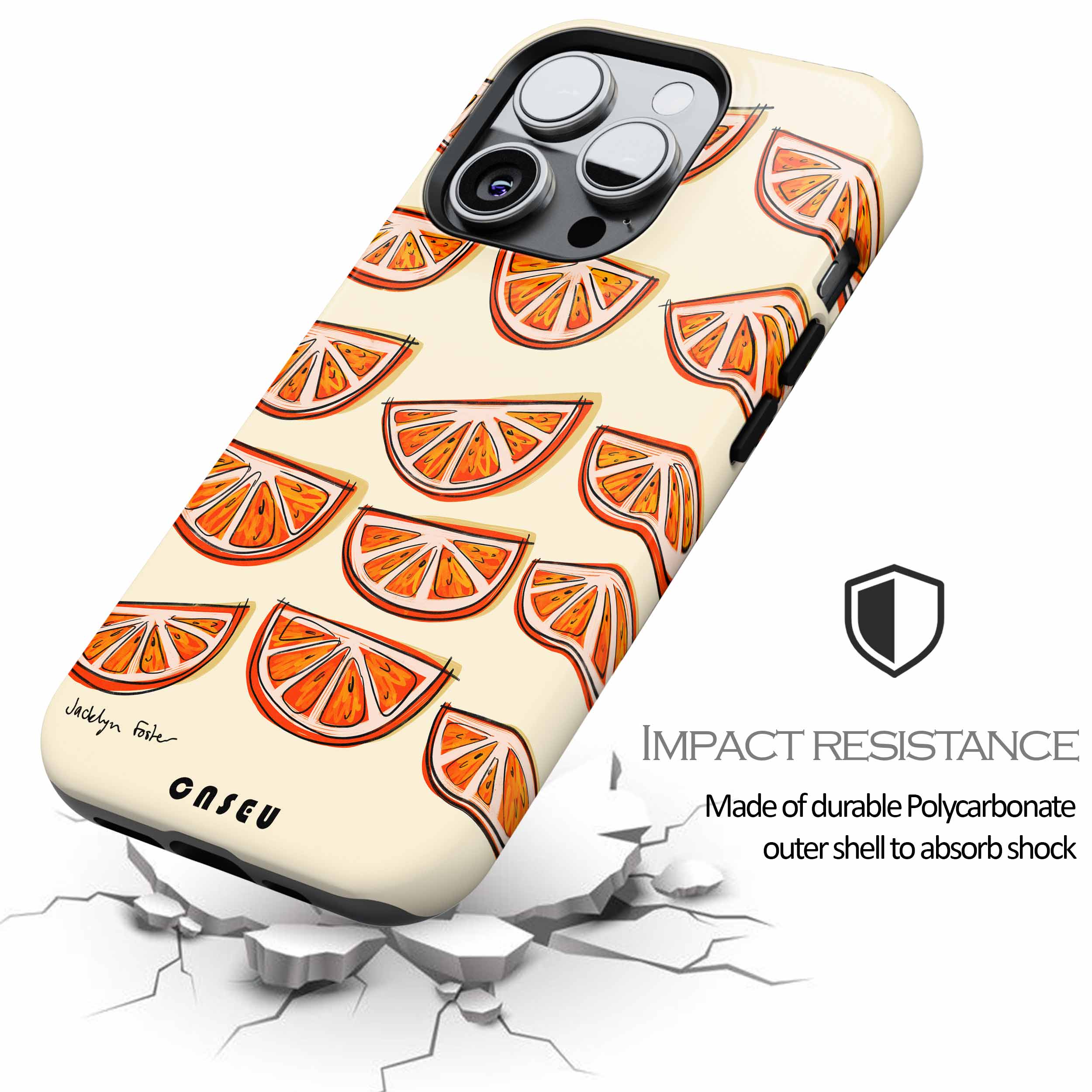 Orange Citrus | Design by Jacklyn Foster