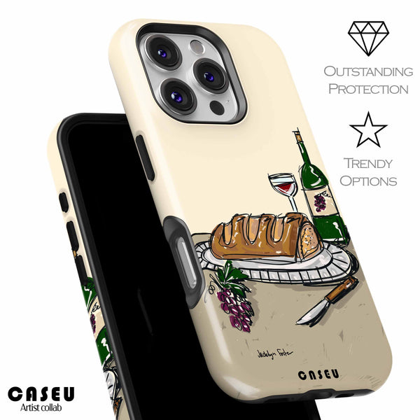 Bread & Wine | Google Pixel Case | Design by Jacklyn Foster