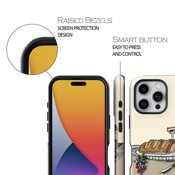 Bread & Wine | Google Pixel Case | Design by Jacklyn Foster