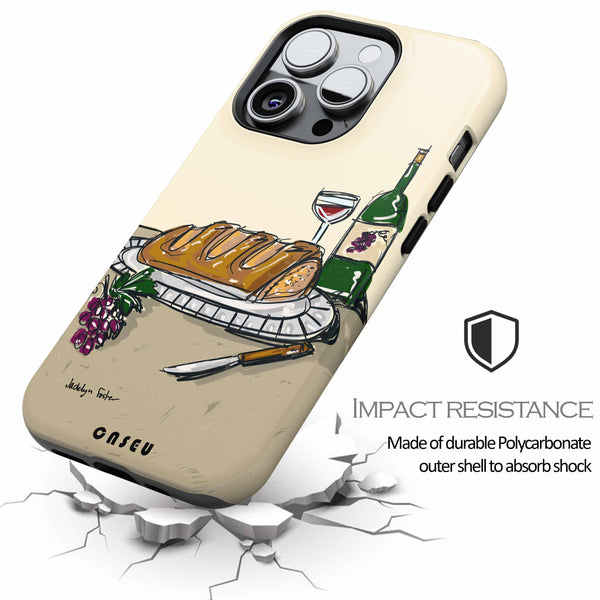 Bread & Wine | Google Pixel Case | Design by Jacklyn Foster