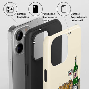 Bread & Wine | Google Pixel Case | Design by Jacklyn Foster