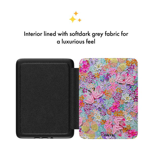 Fruit Tingle | Alex Mason Artist Collab Kindle Hand Strap Folio Case
