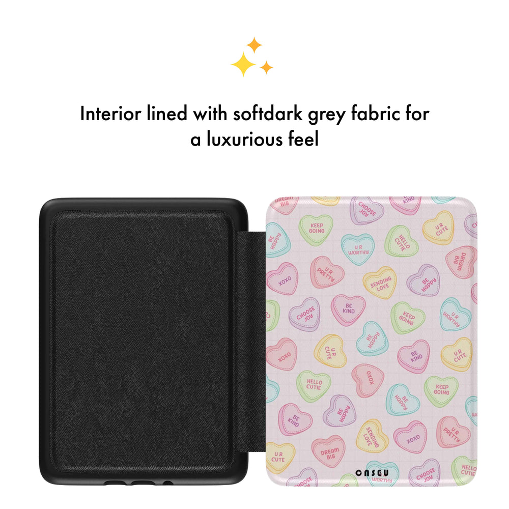Happy Hearts | The Rosy Redhead Artist Collab Kindle Case