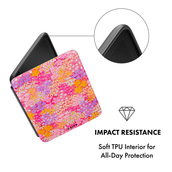 Poppy & Dasiy | Alex Mason Artist Collab Kindle Hand Strap Folio Case
