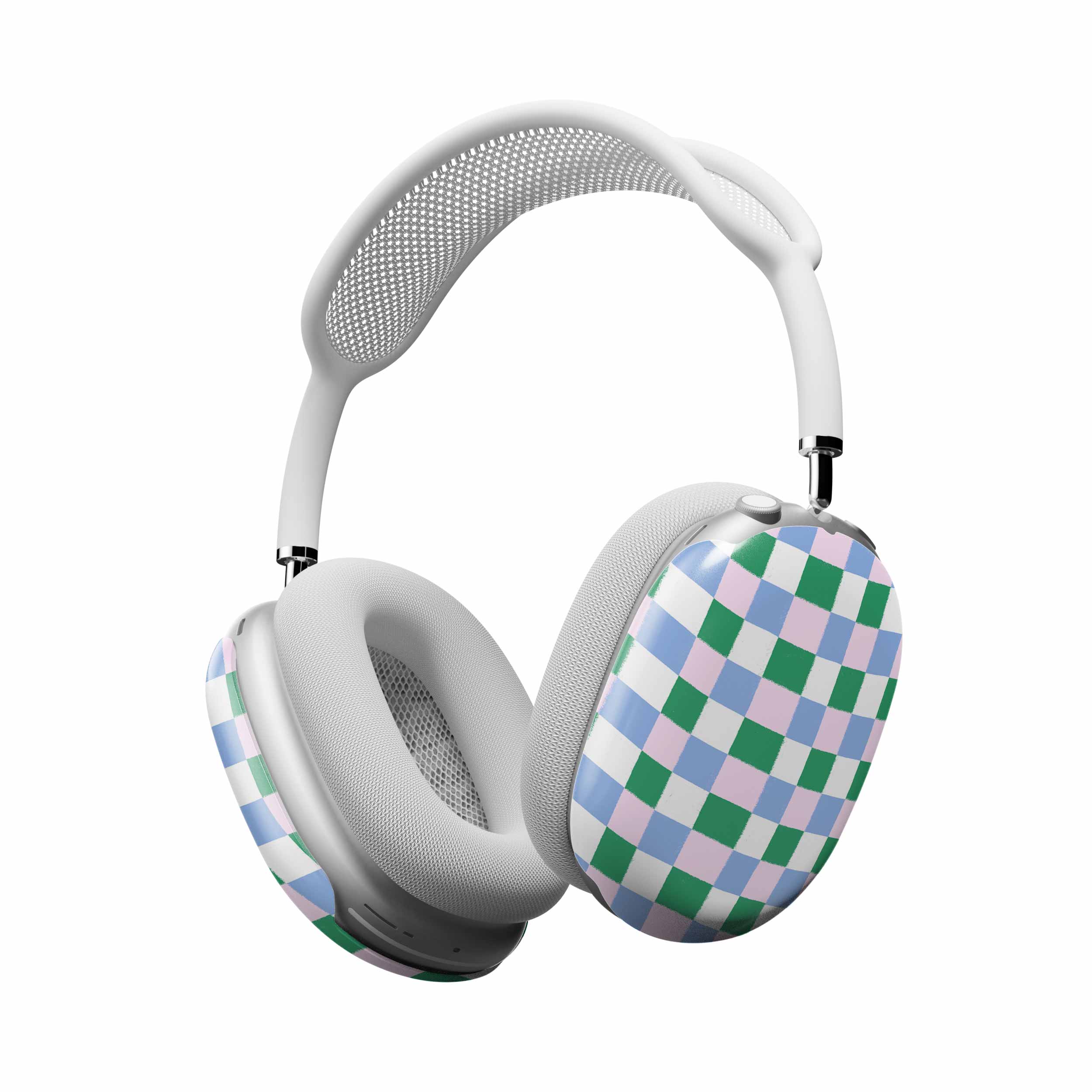 Rustic Grid AirPods Max Cover | Design by Melissa Donne