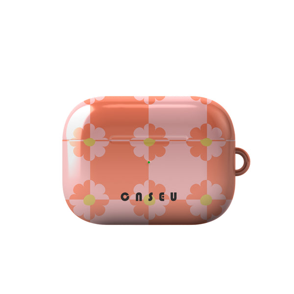 Floral patterned case with 'Casetify' branding on a white background