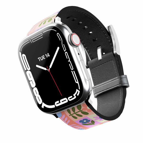 Floral Grid | Melissa Donne Artist Collab Apple Watch Band
