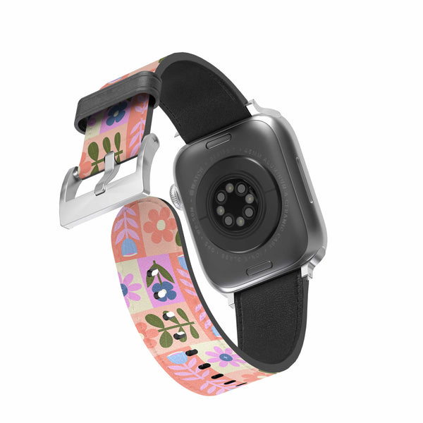 Floral Grid | Melissa Donne Artist Collab Apple Watch Band
