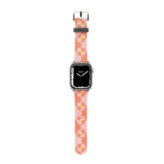 Checkerboard Floral  | Melissa Donne Artist Collab Apple Watch Band