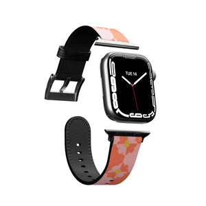 Checkerboard Floral  | Melissa Donne Artist Collab Apple Watch Band
