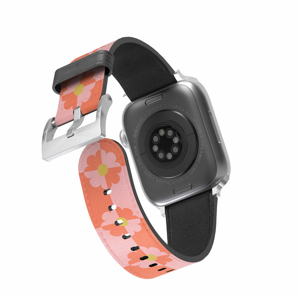 Checkerboard Floral  | Melissa Donne Artist Collab Apple Watch Band