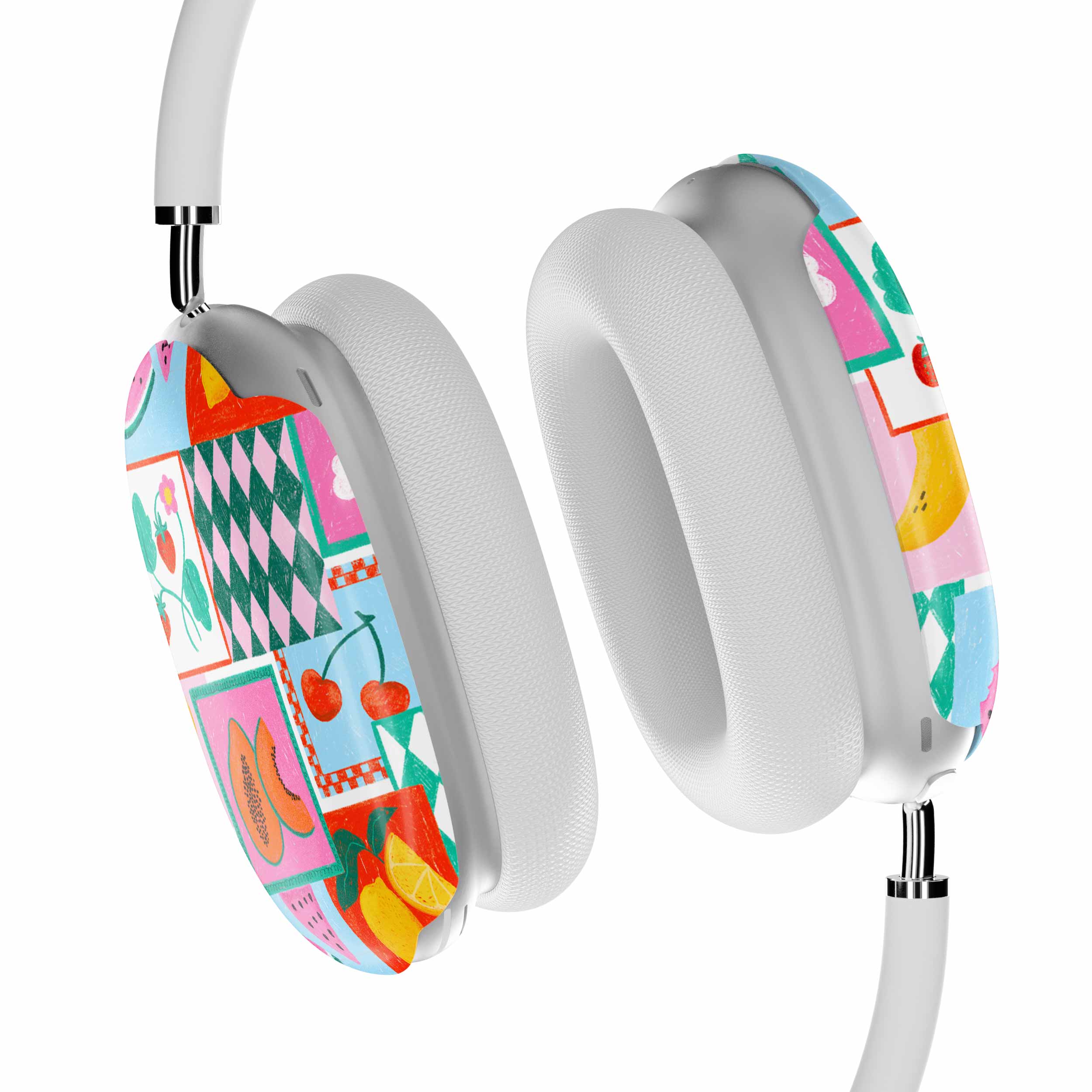 Amalfi Coast AirPods Max Cover | Colourful Design by Teggun Ashleigh
